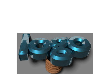 blender 3d animatie logo